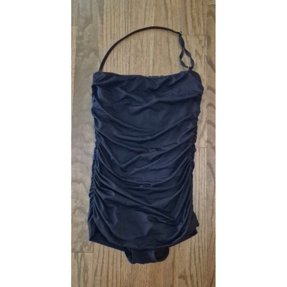 Ivanka Trump Ruched Slimming One-piece Bathingsuit Swimsuit Women's Size 6l